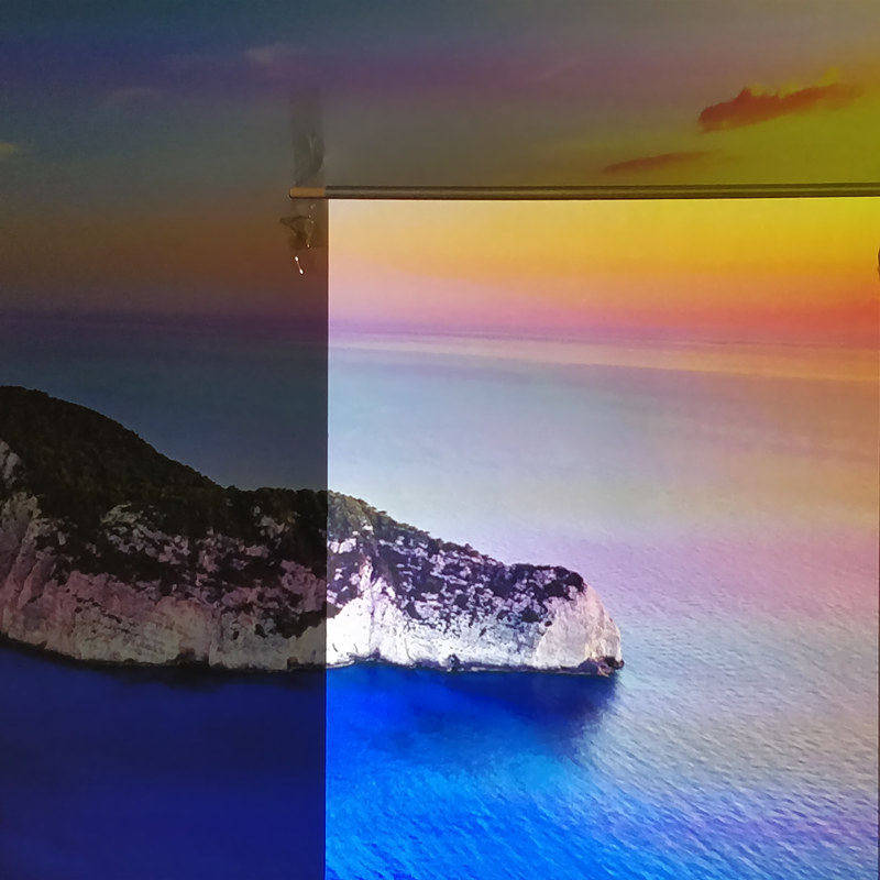 Anti-light projection screen Wall-mounted screen Anti-light screen distribution Simple screen Anti-light screen cloth High brightness on the front