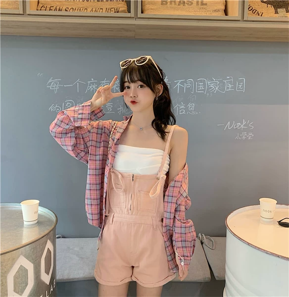 tube thin jeans jumpsuit