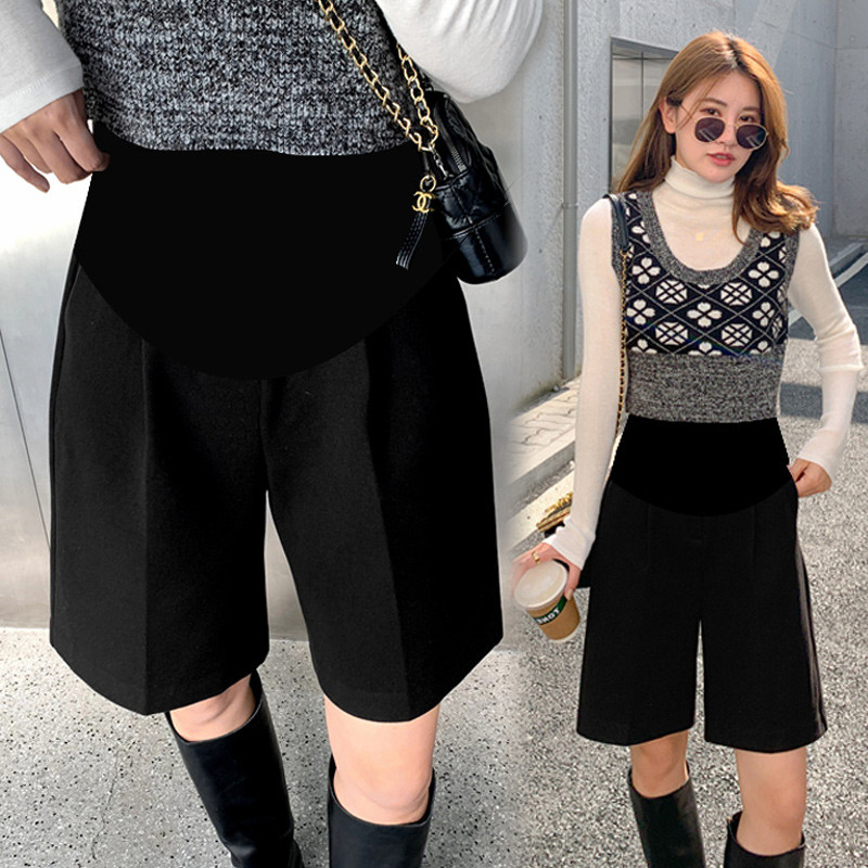 Autumn Winter New Pregnant Women's Net Red Casual High Waist 50% Pants Fashion Relaxation Outside Wearing Boots sweatpants Pants Tide-Taobao