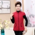 Áo vest nữ trung và già mùa thu và mùa đông tải mẹ tải mùa xuân và mùa thu vest bà già áo vest bà bà vest - Áo vest Áo vest
