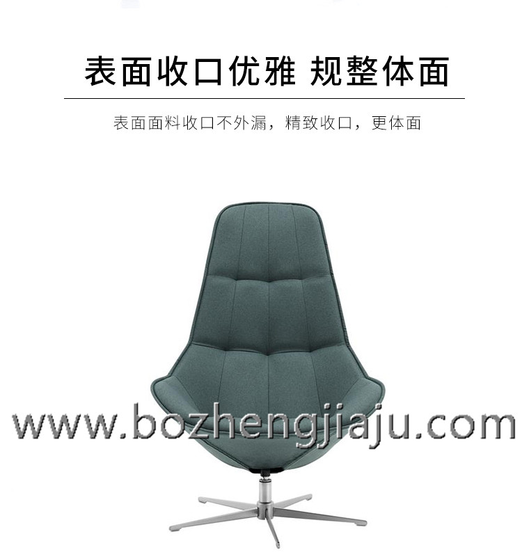 Bo Zheng nội thất ghế sofa thiết kế ghế sofa sáng tạo ghế thép kính cá tính Boston phòng chờ ghế - Đồ nội thất thiết kế ghế xoay