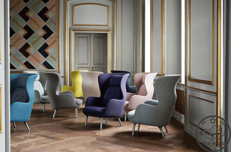 Ghế bành Wingback Jaime Hayón Nhà thiết kế Nội thất sáng tạo Ghế nghệ thuật Bắc Âu ghế mây thư giãn