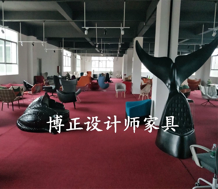 Maximo Riera thiết kế nội thất Ghế sọ da sáng tạo Sofa Sán Đầu ghế hình