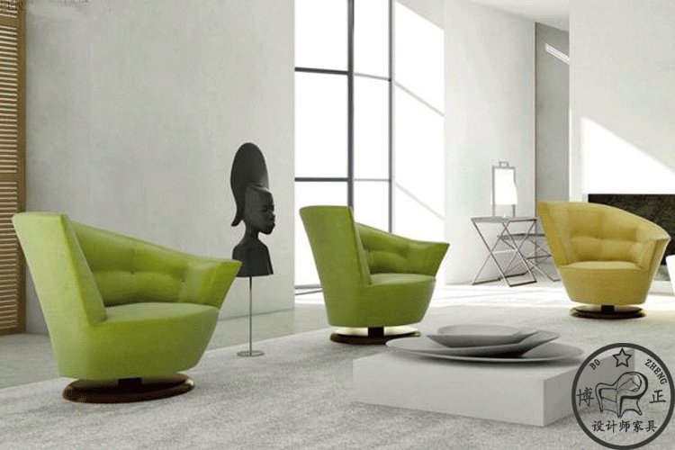 Arabella xoay ghế bành Bắc Âu thiết kế cá tính sáng tạo đồ nội thất ghế sofa nghệ thuật ghế ghế bàn ăn