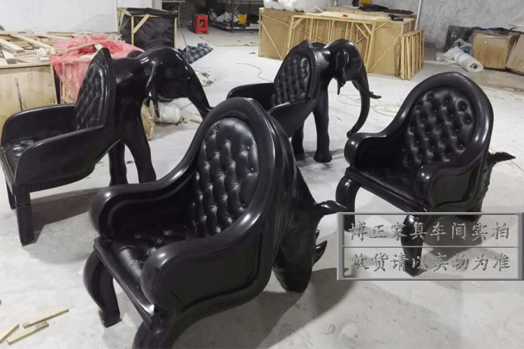 Riera voi ghế thiết kế ghế voi sáng tạo sợi thủy tinh nội thất ghế da voi ghế sofa