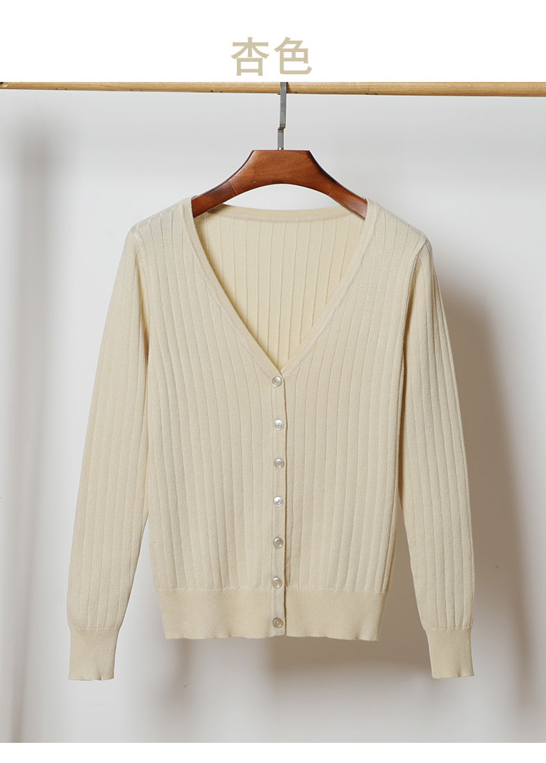 2018 gió lười biếng bên ngoài hố đan cardigan phụ nữ mùa xuân và mùa thu ngắn áo len mỏng khăn choàng đầu mùa áo áo len lông
