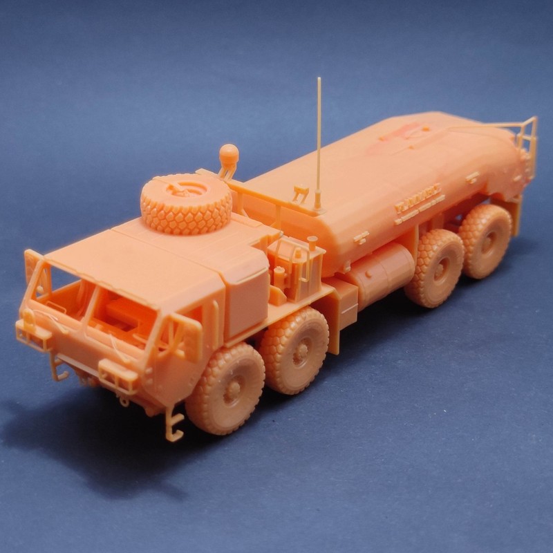 Us Military M978 Oil Tanker, 72 Scales, Photosensitive Resin Printing, Support Self-Disassembly and Removal. Us Military M978 Oil Tanker, 72 Scales, Photosensitive Resin Printing, Support Self-Disassembly and Removal.