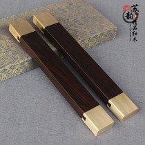 Redwood Town Town Paper Solid Wood Purple Sandalwood Plain Copper Shu Town Paper Pressed Paper Writing Room Calligraphy Supplies Calligraphy Supplies Can be engraved