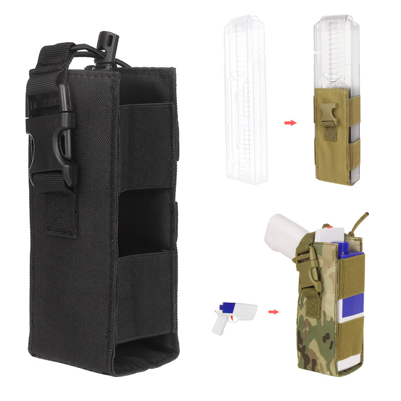Outdoor Tactical Multifunction Adjustable Bag Kit Accessories Package Hurricane Transmitter Rulers 40 Hairpin Clips Hanging Bag-Taobao
