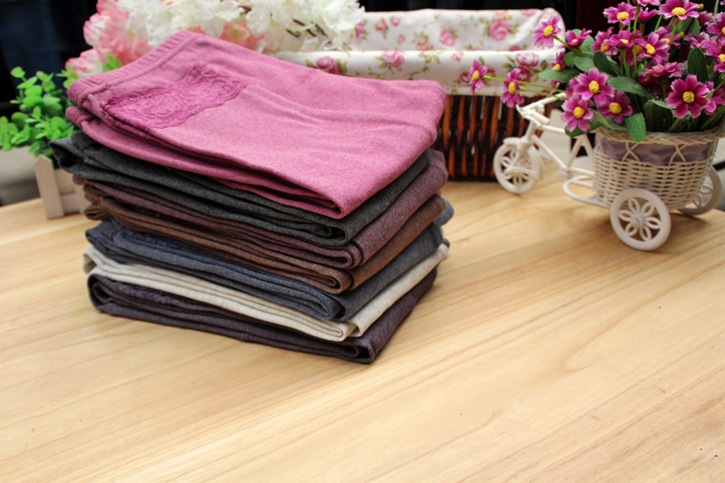 Pantalon collant simple en coton - Ref 749480 Image 8