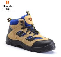 Yougong labor insurance shoes Mens safety shoes steel Baotou anti-smashing high top lightweight breathable winter insulated welding work shoes