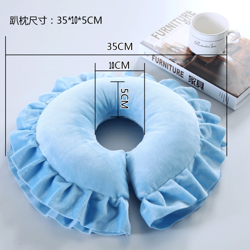 Thẩm mỹ viện Gối có thể tháo rời massage massage massage giường làm đẹp 趴 gối gối tròn gối hình chữ U gối mây