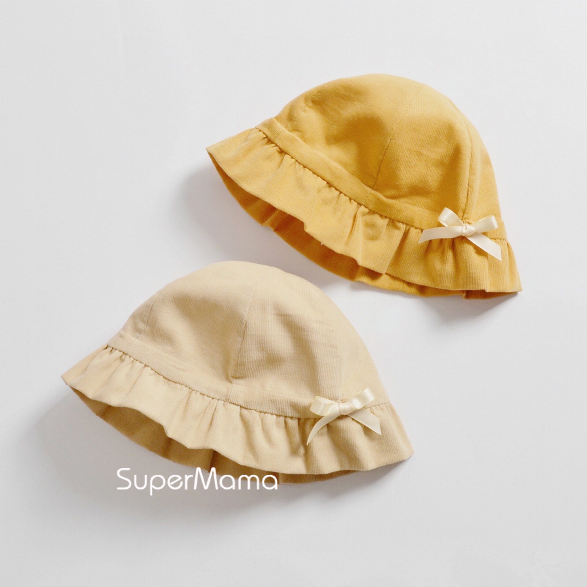 2021 spring, summer and autumn thin section girls sun hat adjustable basin hat corduroy pleated shade cute ball cap