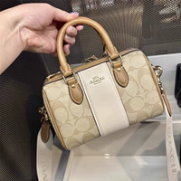 Rowan Mini Milk Tea Tea Khaki Wide Plound rap Hangzhou Spot