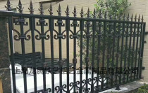 Wrought iron fence Aluminum fence fence Shanghai Wrought iron fence Electric gate Wrought iron railing hot galvanized does not rust