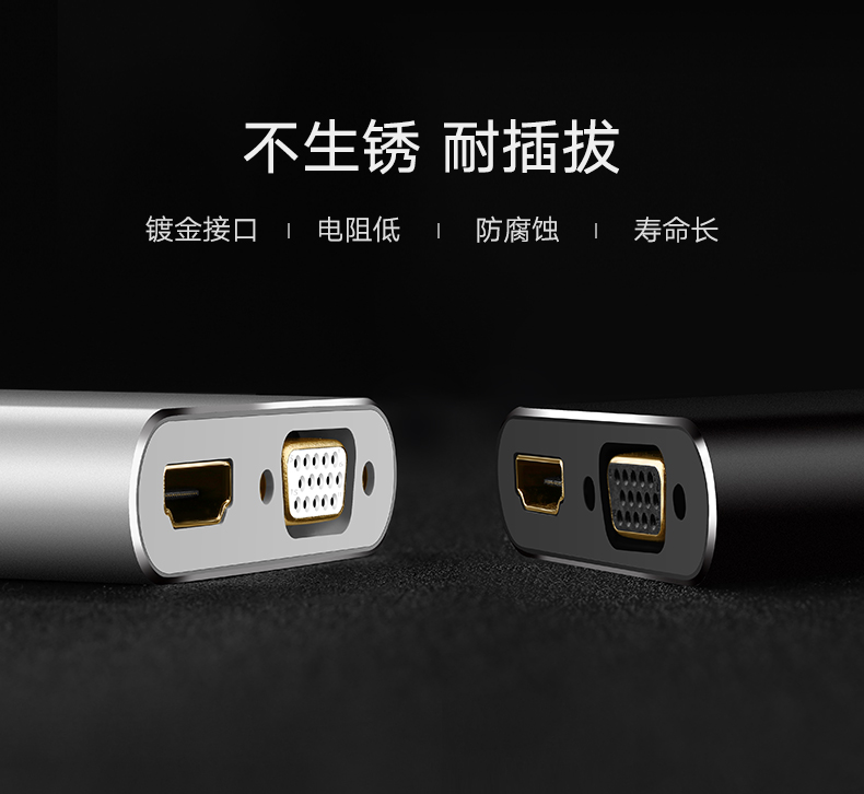 Màu xanh lá cây với mini chuyển đổi dp HDMI / chuyển đổi vga phù hợp cho Apple Computer chiếu giao diện macbook truy cập TV pro / khí Microsoft bề mặt mac pro bộ chuyển đổi máy tính xách tay - Phụ kiện máy tính xách tay túi chống sốc máy tính