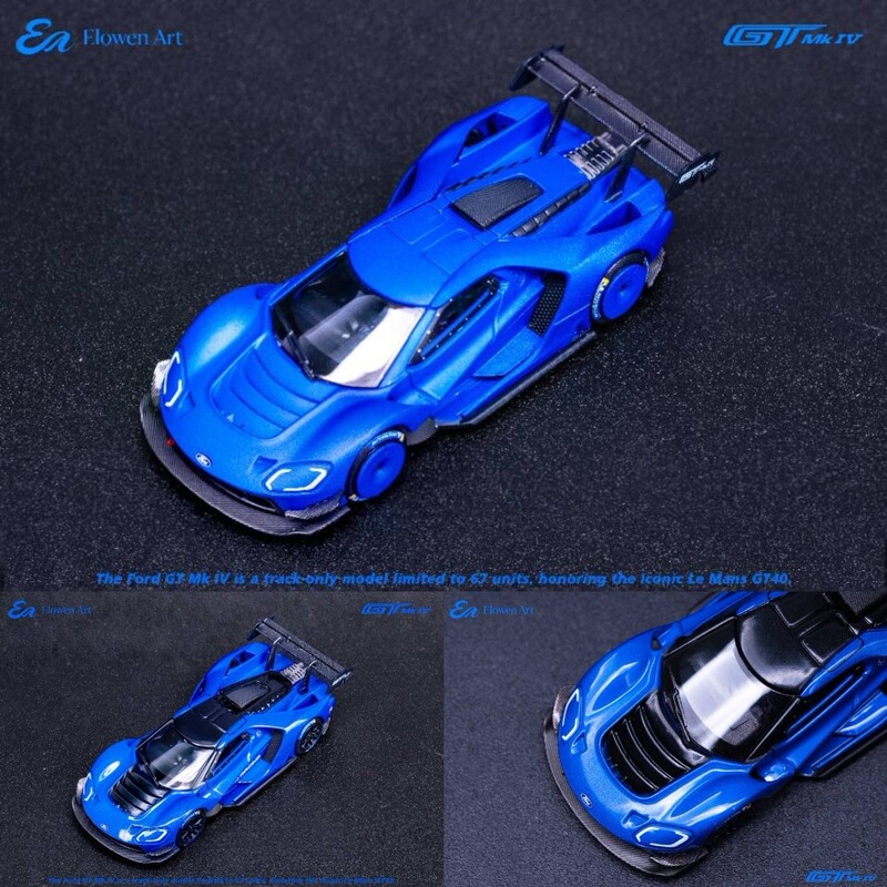 In Stock ft Model 1:64 Ford Gt Mk4 Mark Iv Blue Alloy Car Model In Stock ft Model 1:64 Ford Gt Mk4 Mark Iv Blue Alloy Car Model