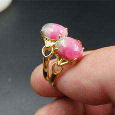 Украшения на руку Природного нефрита персик