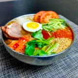 Северо -восточные специальные продукты Подлинность Северная Корея Южная Корея Янджи да холодная лапша 4 упаковка 385 г × 4 мешки Любимые 5 пакетов