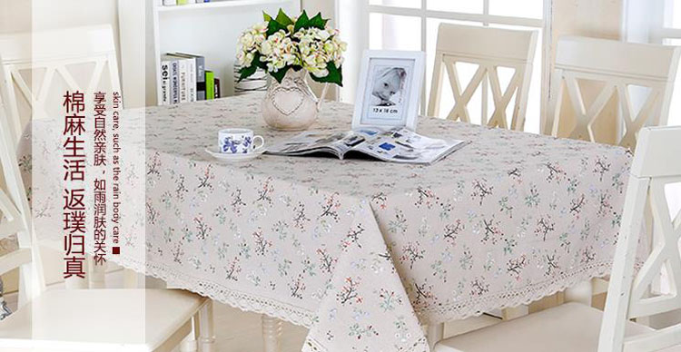 Bàn cà phê khăn trải bàn vuông hình chữ nhật khăn trải bàn vải nhỏ bông tươi và khăn trải bàn tròn khăn trải bàn phòng khách bàn cà phê vải khăn trải bàn nhà hàng