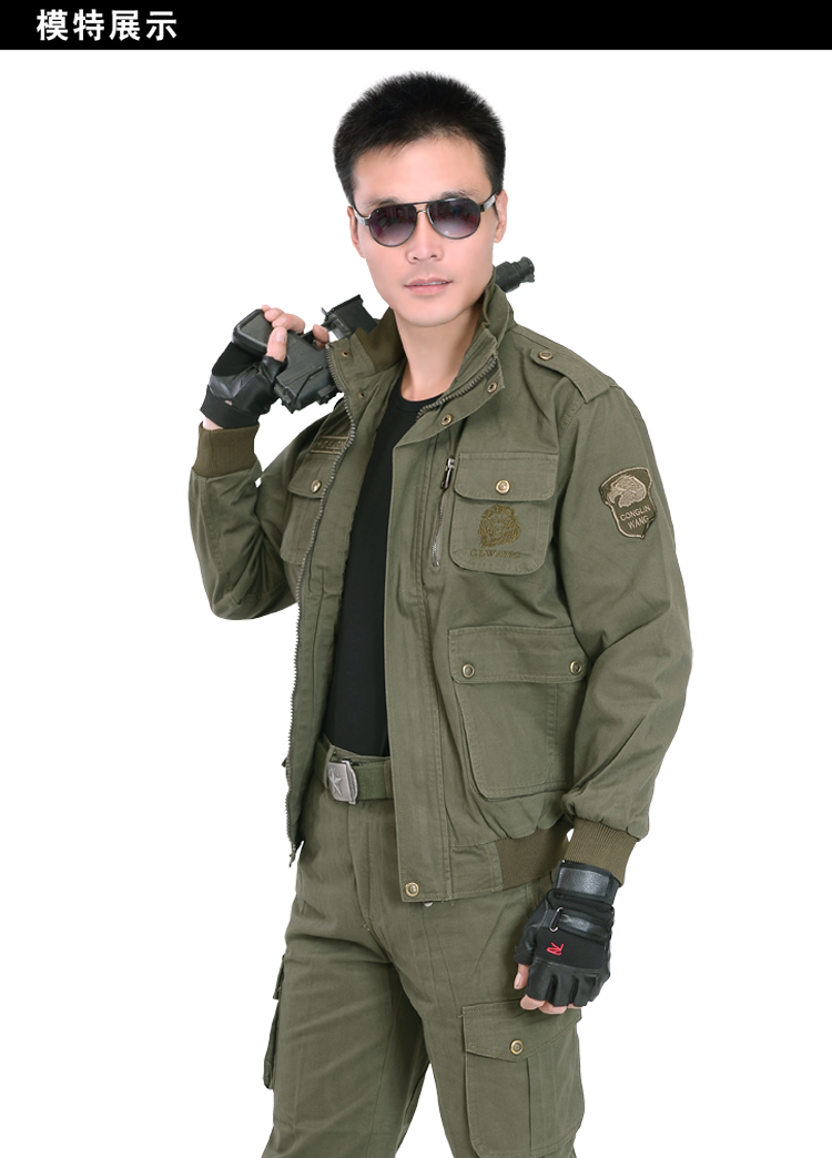 Áo hai dây cotton mùa thu phù hợp với nam dày tay dài bảo hiểm lao động lớp hàn đai với lớp sửa chữa hơi nước dày quần áo kiểu đồ bộ đẹp