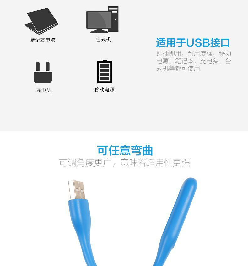 Xách tay nhỏ đèn LED mắt sáng tạo CFL đèn USB máy tính sạc điện thoại di động điện Po ánh sáng ban đêm đầu - USB Aaccessories đèn led usb xiaomi