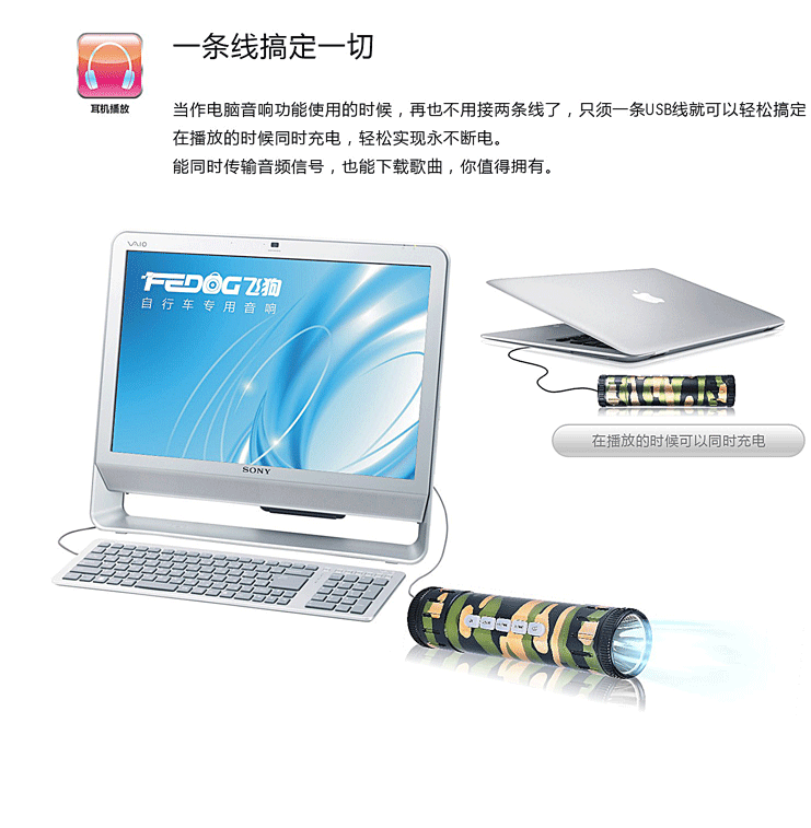 Haut-parleurs pour vélos FEDOG - Ref 2274569 Image 17