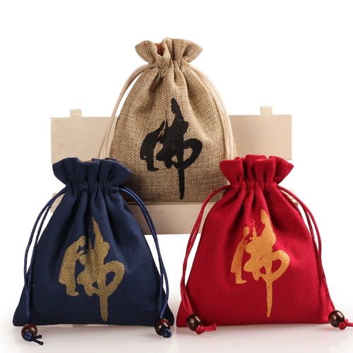 Четки из круглых бусин, сумка для хранения, ювелирное украшение, тканевый мешок, мешочек для хранения ювелирных изделий, упаковка