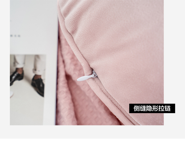 Ze Hao nhà Bắc Âu INS nhung nóng dập gối phòng khách sofa giường đệm ánh sáng sang trọng nhung gối - Trở lại đệm / Bolsters gối kèm mền 2 in 1