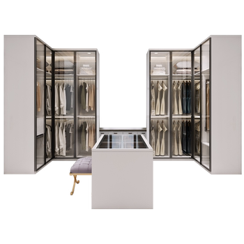 Fadio wardrobe customized stainless steel environmentally friendly materials