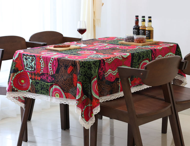 Test Waterproof Tea several Chinese tablecloth cotton lace cloth covered with the cloth