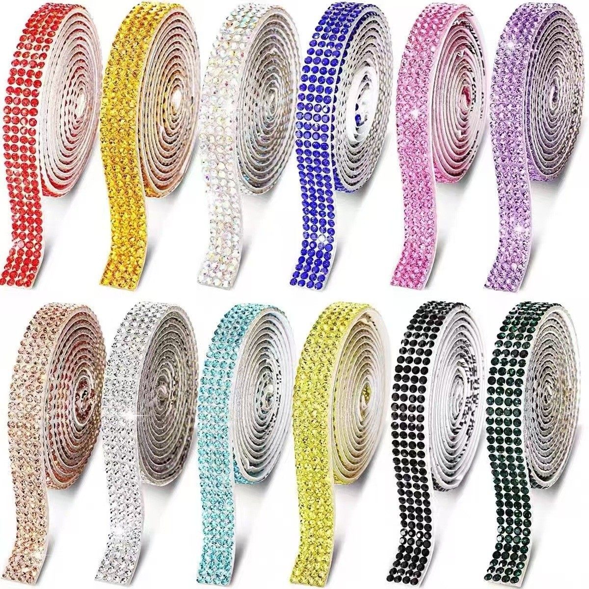 Crystal Rhinestone DIY Clothing Shoes and Hats Rhinestone Strips