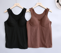 Gg Gongzi Foreign Trade Original single-day single large elastic Leica cotton cups one-piece vest artificial vest