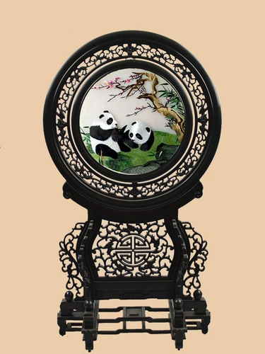 Китайская памятная униформа медсестры, двусторонняя вышивка, китайский стиль, подарок на день рождения, с вышивкой