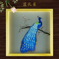 Голубой павлин