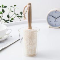 Hanging loofah dishwashing brush kitchen loofah pulp brush scouring pan brush scouring cloth household washing Cup cleaning