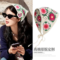 Платок, в цветочек