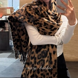 Демисезонный шарф из искусственного меха, удерживающая тепло накидка, легкий роскошный стиль