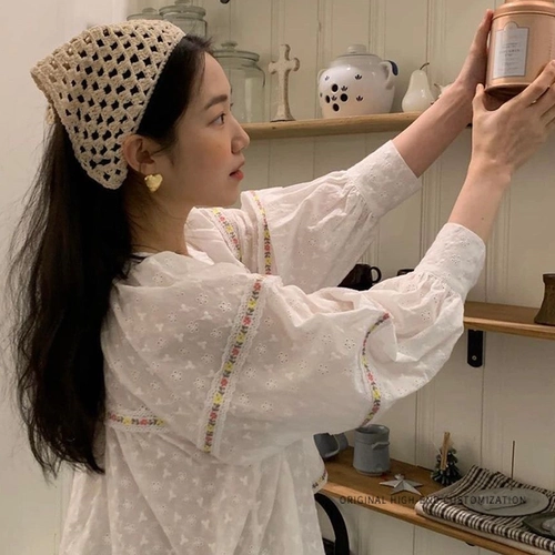 Брендовый платок, ретро трикотажный модный шарф, французский ретро стиль