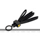 American ASP folding nylon restraint belt seal Aspa strap pull ring disposable tie ຮູບແບບໃຫມ່