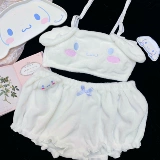 Пижама, милый утепленный вместительный и большой комплект, Cinnamoroll