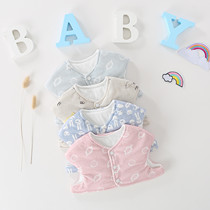 Spring Summer Pure Cotton Baby Shoulder Care Warm Sleeping Baby Children Thin shoulder Shoulder Sleeveless Vest Air Conditioning Room Care Shoulder
