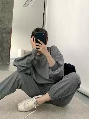 Shen Million Ayy Studios Lazy B Prepared Casual out Street Guard Pants Thick Cotton T Set Multi-color Return