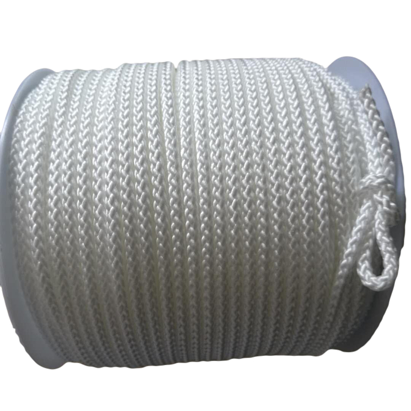 2 5mm acid-base anti-skid strong horse throwing traction rope polyethylene fiber fully woven wear-resistant standard rope