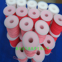 Direct sales 1 0mm red white red and white flower line 8 braided 100 kg tension sea fishing line fishing line main sub-line