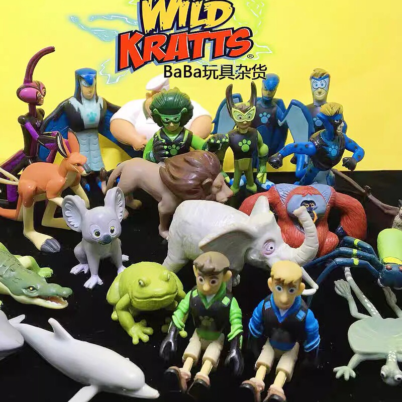 Authentic Bulk Goods American Animation Animal Brothers Wild Kratts Wild Animal Action Figure Model Toys