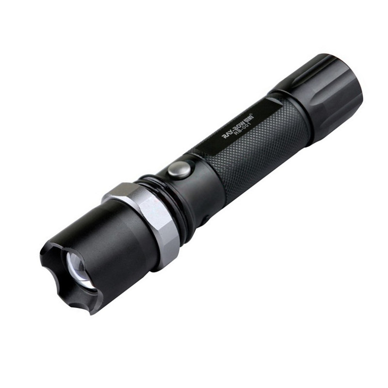 Ruibao 001 Rechargeable Flashlight Zoom Imported LED Long-range Focus Outdoor Lighting Ride