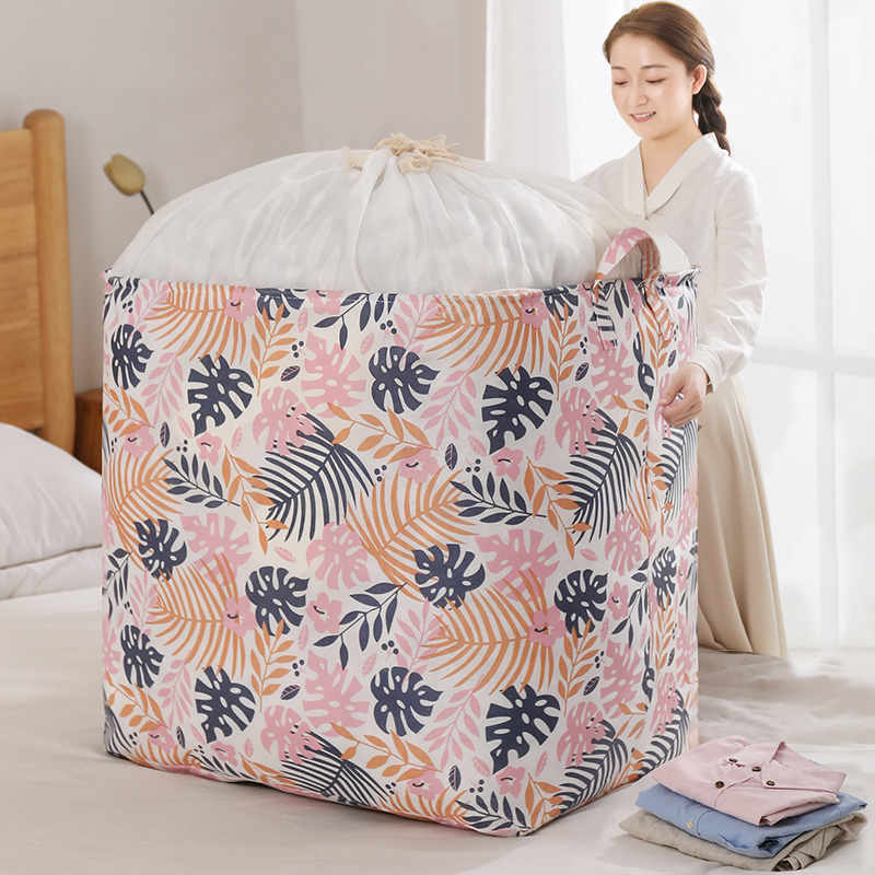 Clothes quilt storage bag finishing box dirty clothes basket quilt clothing moving home packing multi-functional bag