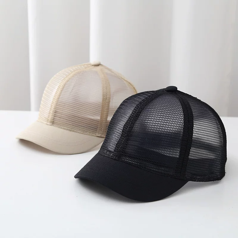 Breathable hair mesh, hat, summer baseball cap