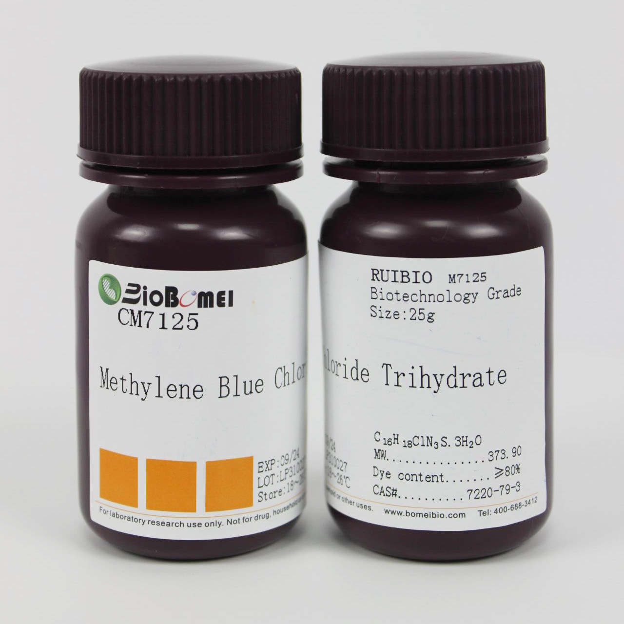 Methylene blue Methylene blue scientific research experiment reagent 25g 100g 500g